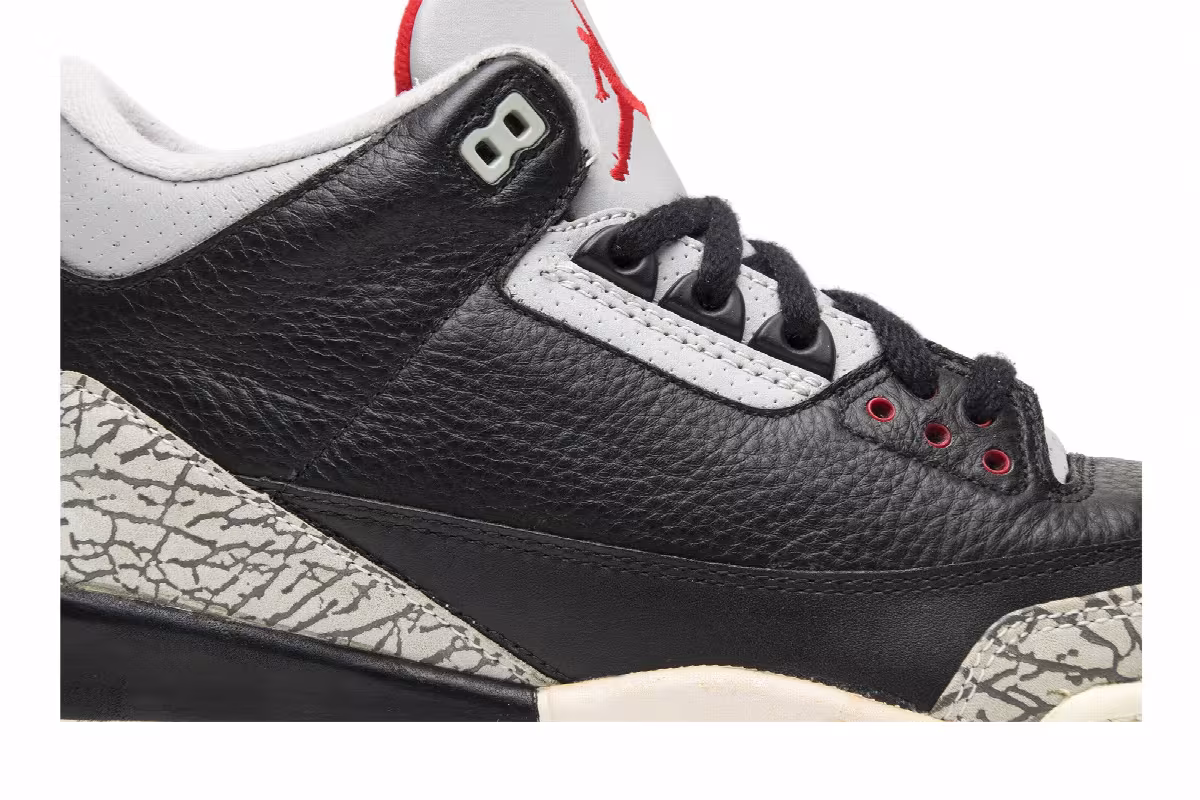 Air Jordan 3 Black Cement 1994, view 3