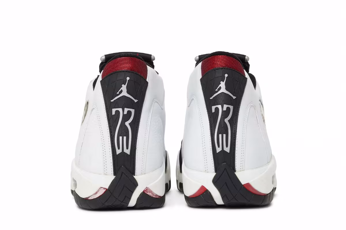 Air Jordan 14 OG Black Toe 1998, view 7