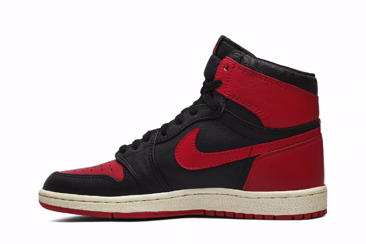 Air Jordan 1 High Bred 1985, view 4