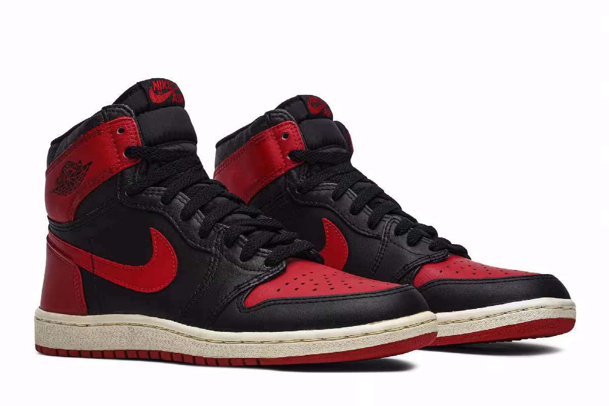 Air Jordan 1 High Bred 1985, view 9