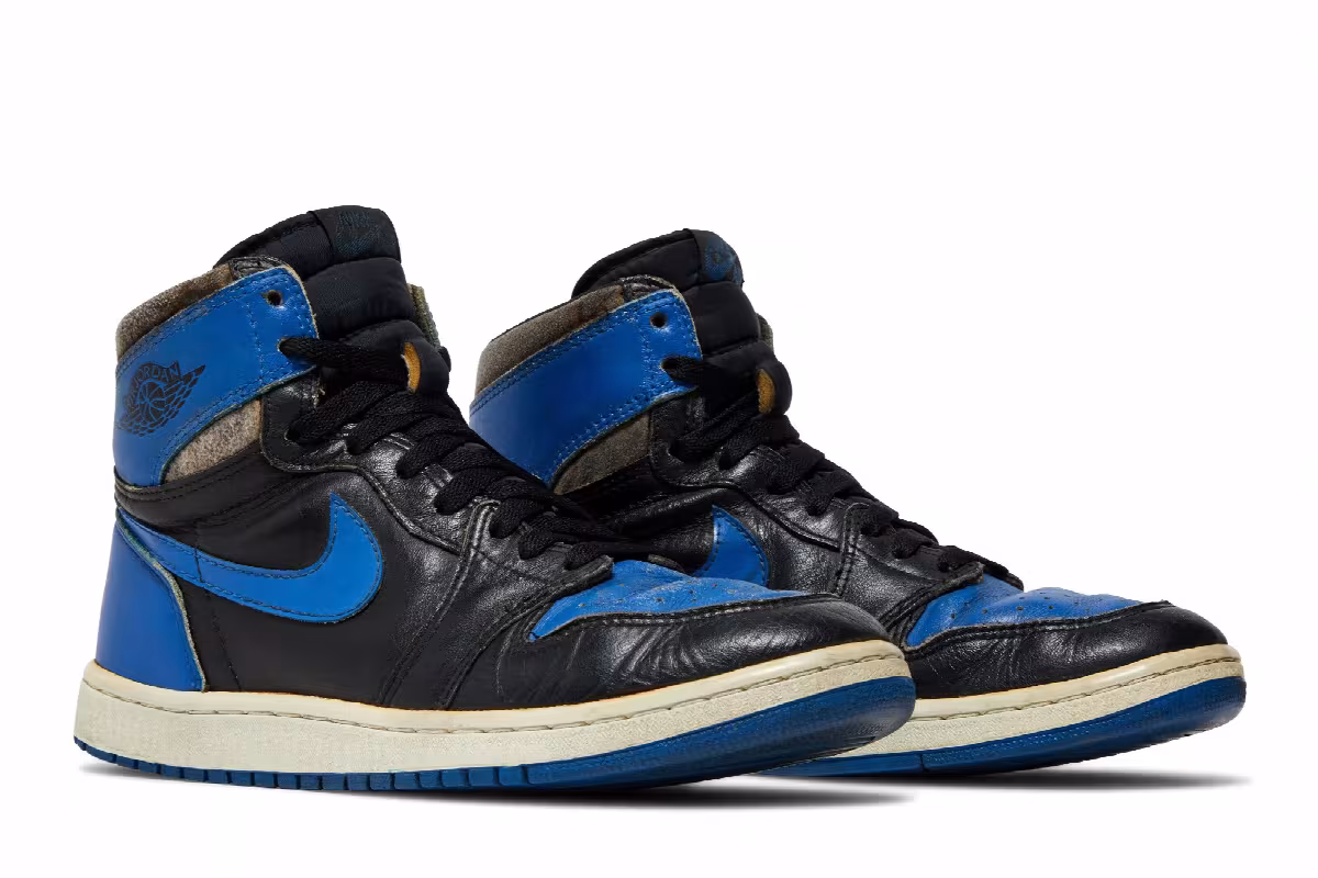Air Jordan 1 High Royal 1985, view 9