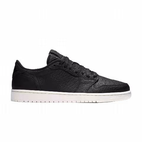 Air Jordan 1 Retro Low Swooshless 'Black' 2025