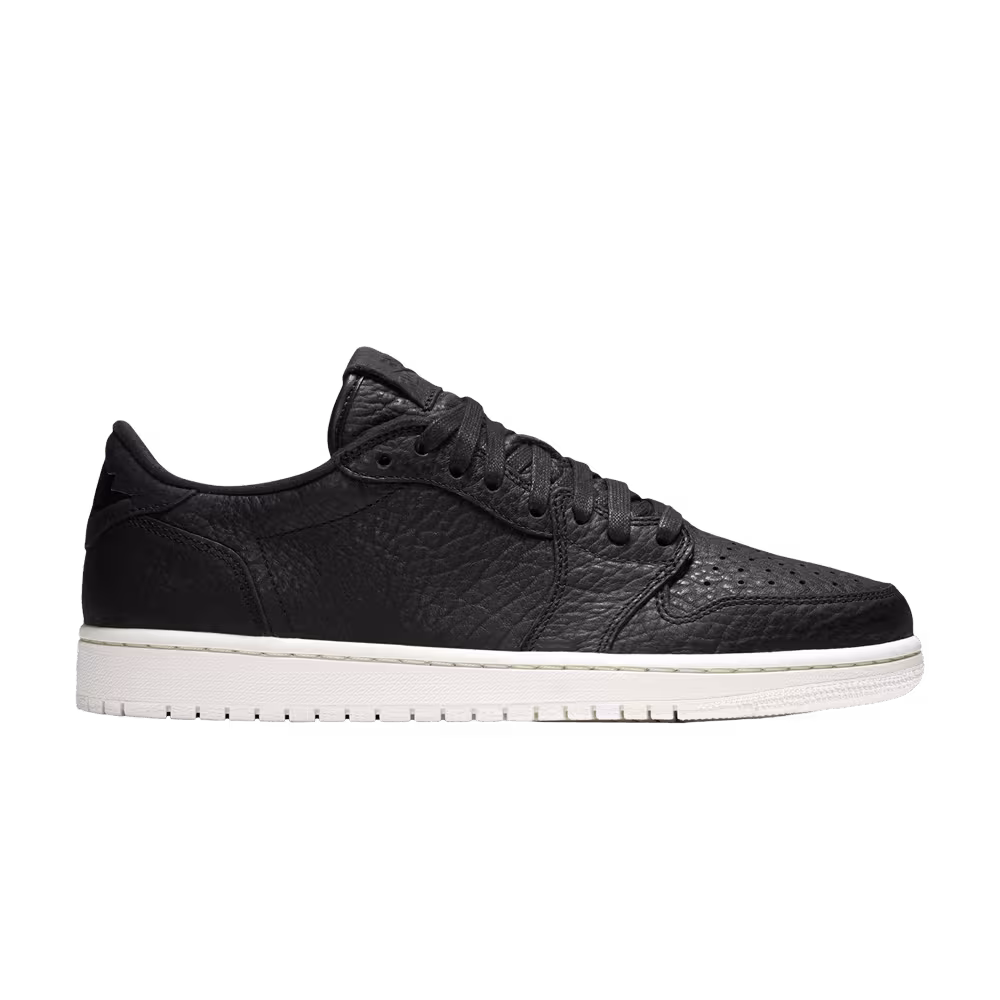 Air Jordan 1 Low Swooshless Black 2025