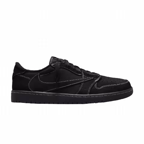 Travis Scott x Air Jordan 1 Retro Low OG SP 'Black Phantom' Sample