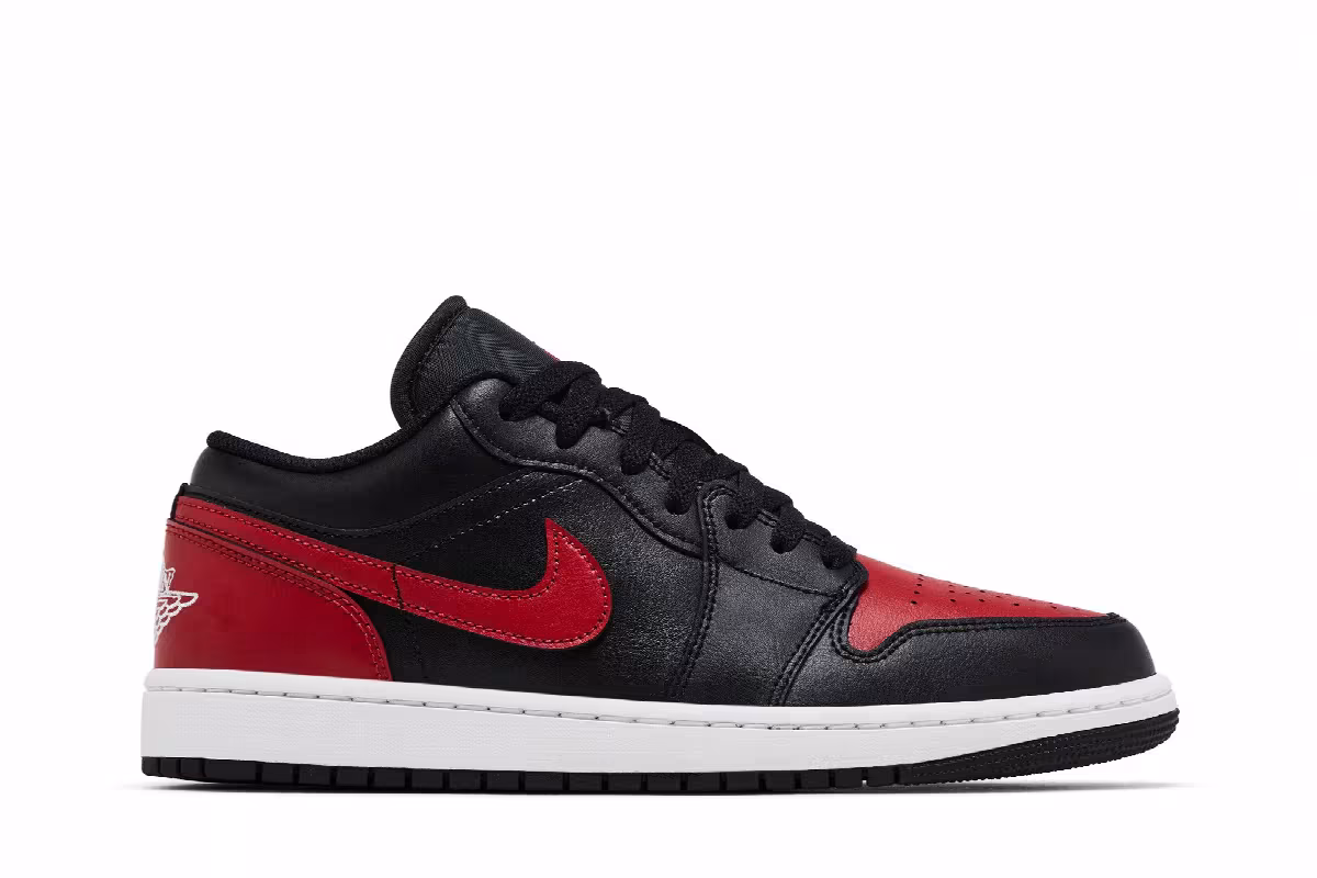 Air Jordan 1 Low Bred, view 2