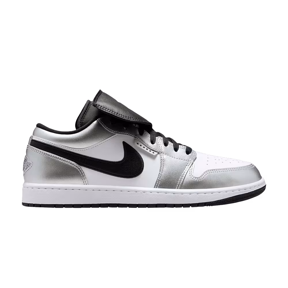 Air Jordan 1 Tiempo Low Metallic Silver