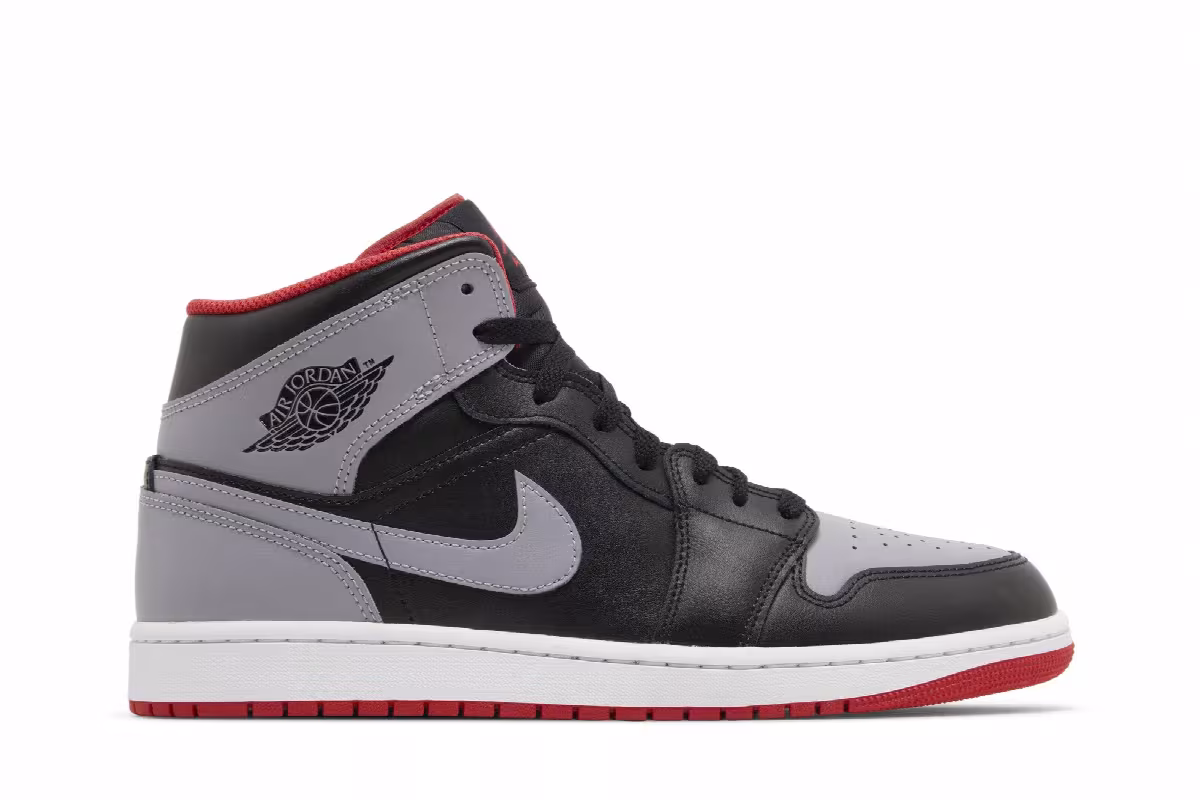Air Jordan 1 Mid Bred Shadow, view 2
