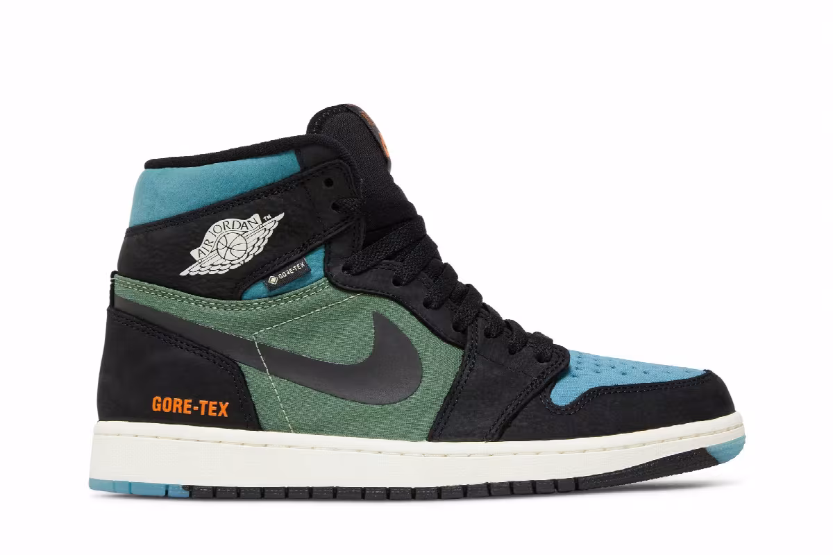 Air Jordan 1 High Element GORE-TEX Black Olive, view 2
