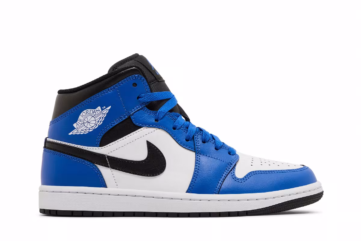 Air Jordan 1 Mid Game Royal, view 2