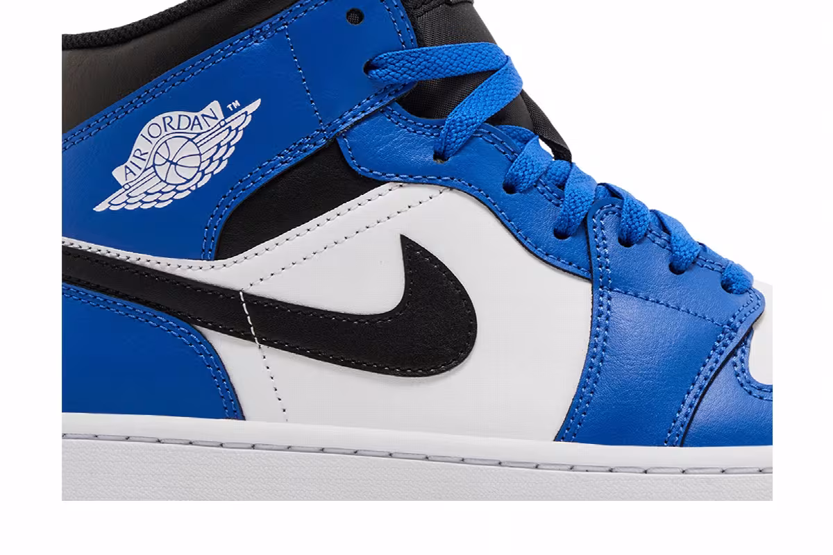Air Jordan 1 Mid Game Royal, view 3