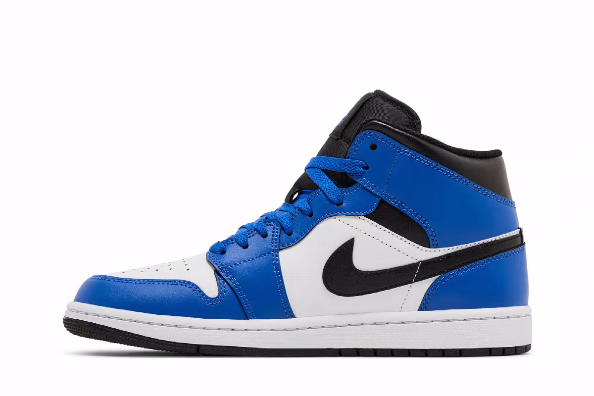 Air Jordan 1 Mid Game Royal, view 4