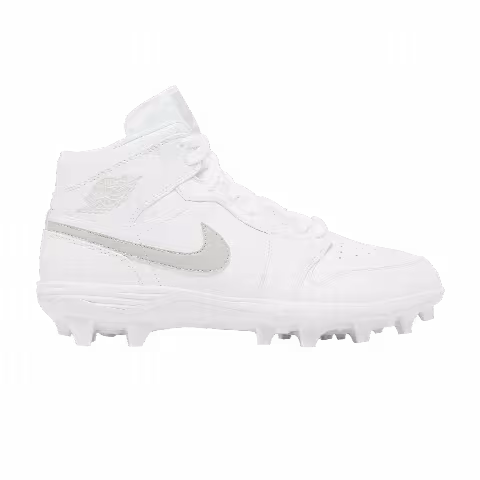 Air Jordan 1 Mid TD Cleat 'Grey Fog'