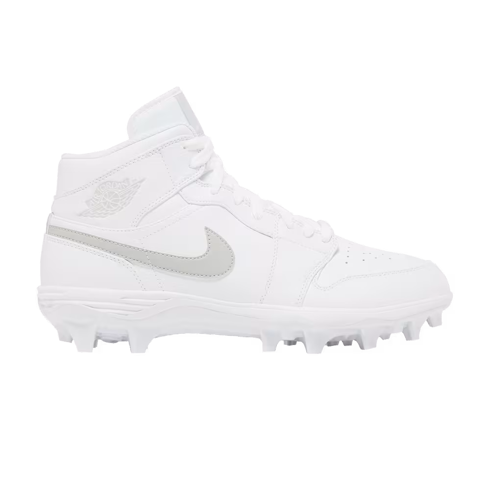 Air Jordan 1 Mid TD Cleat Grey Fog