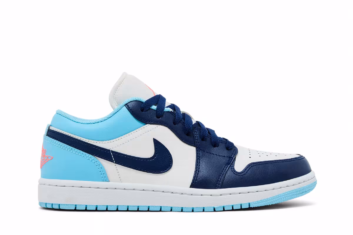 Air Jordan 1 Low Blue Chill, view 2