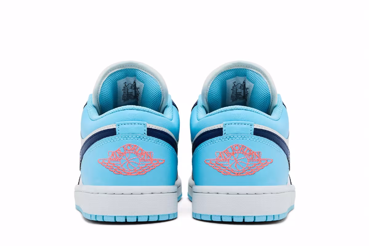 Air Jordan 1 Low Blue Chill, view 7