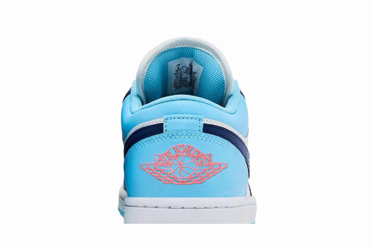Air Jordan 1 Low Blue Chill, view 8