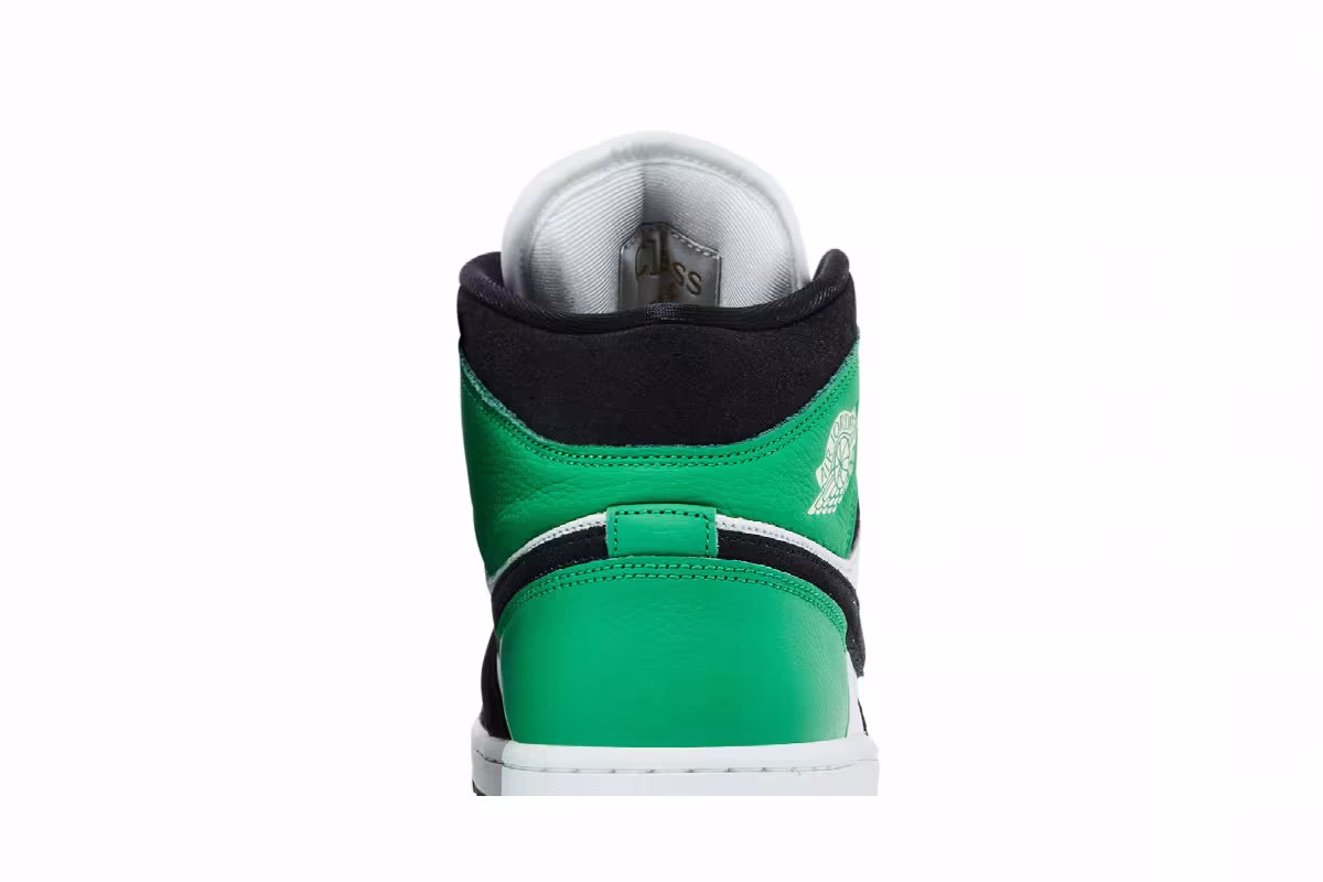 Air Jordan 1 Mid SE Lucky Green, view 8