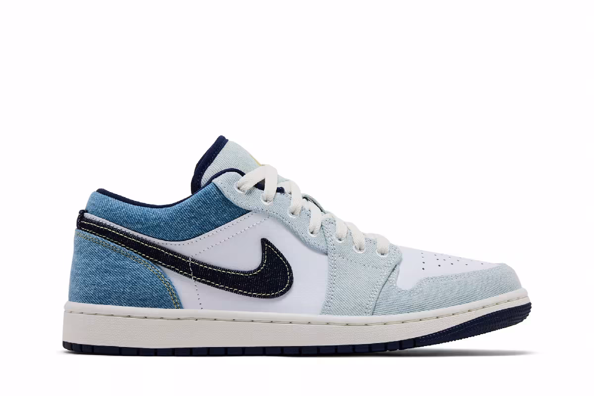 Air Jordan 1 Low Denim, view 2