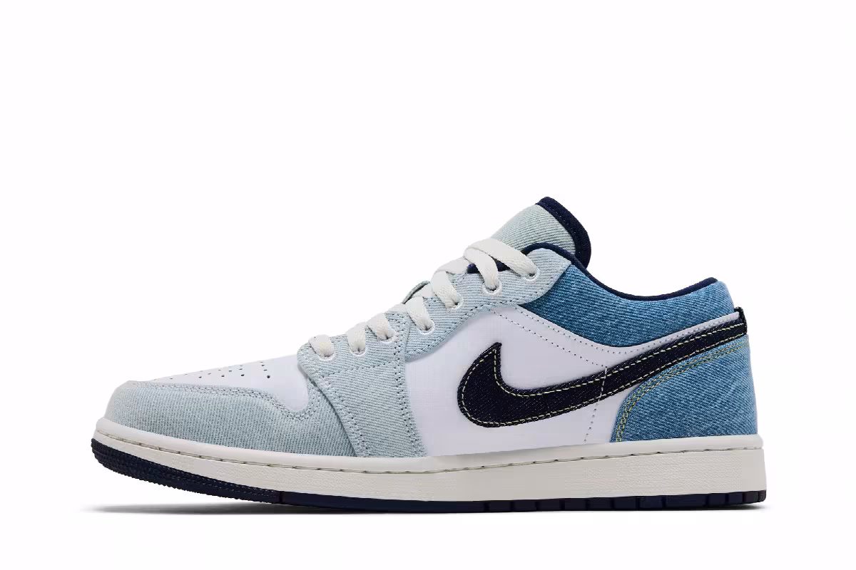 Air Jordan 1 Low Denim, view 4