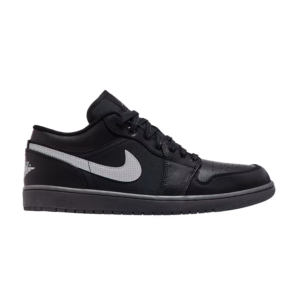 Air Jordan 1 Low Black White Dark Gum