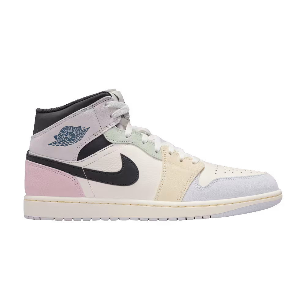 Air Jordan 1 Mid Sail Iced Jade
