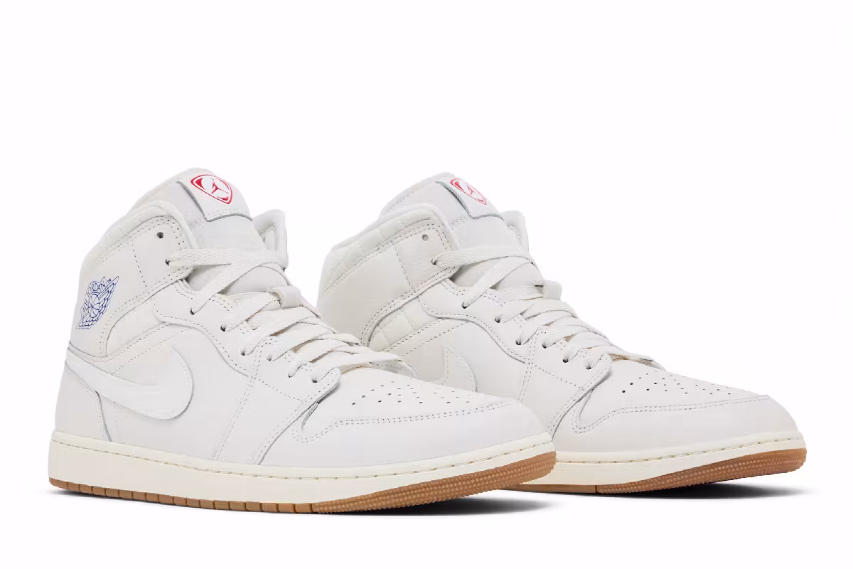 Air Jordan 1 Mid SE Brazil Football, view 9