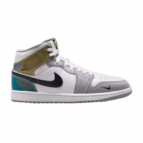 Air Jordan 1 Mid SE 'White Wolf Grey Black'