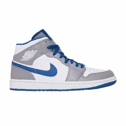Air Jordan 1 Mid 'Cement True Blue'