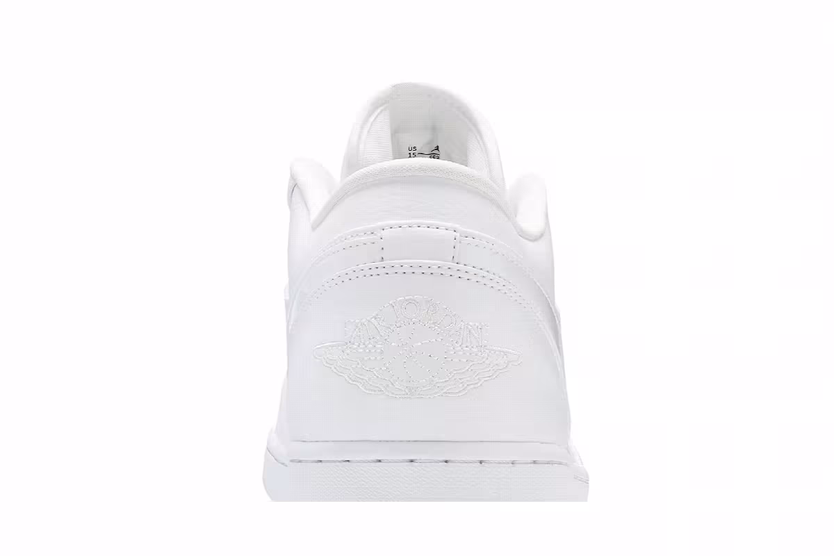 Air Jordan 1 Low Triple White, view 8
