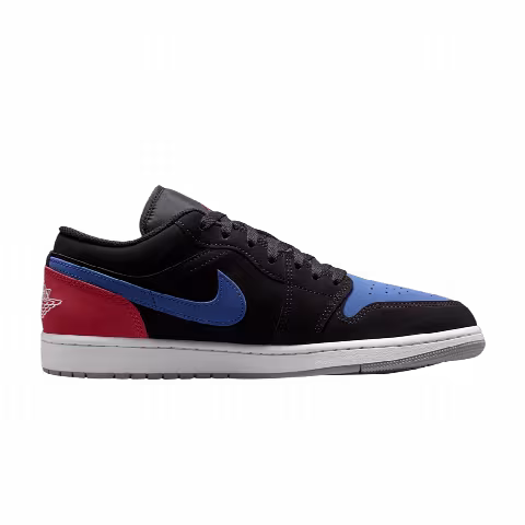 Air Jordan 1 Low 'Black True Blue Summit White'