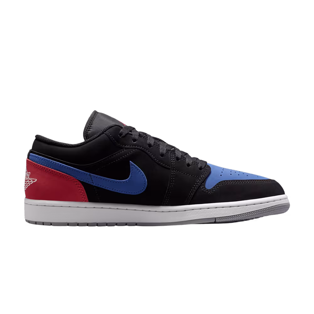 Air Jordan 1 Low Black True Blue Summit White