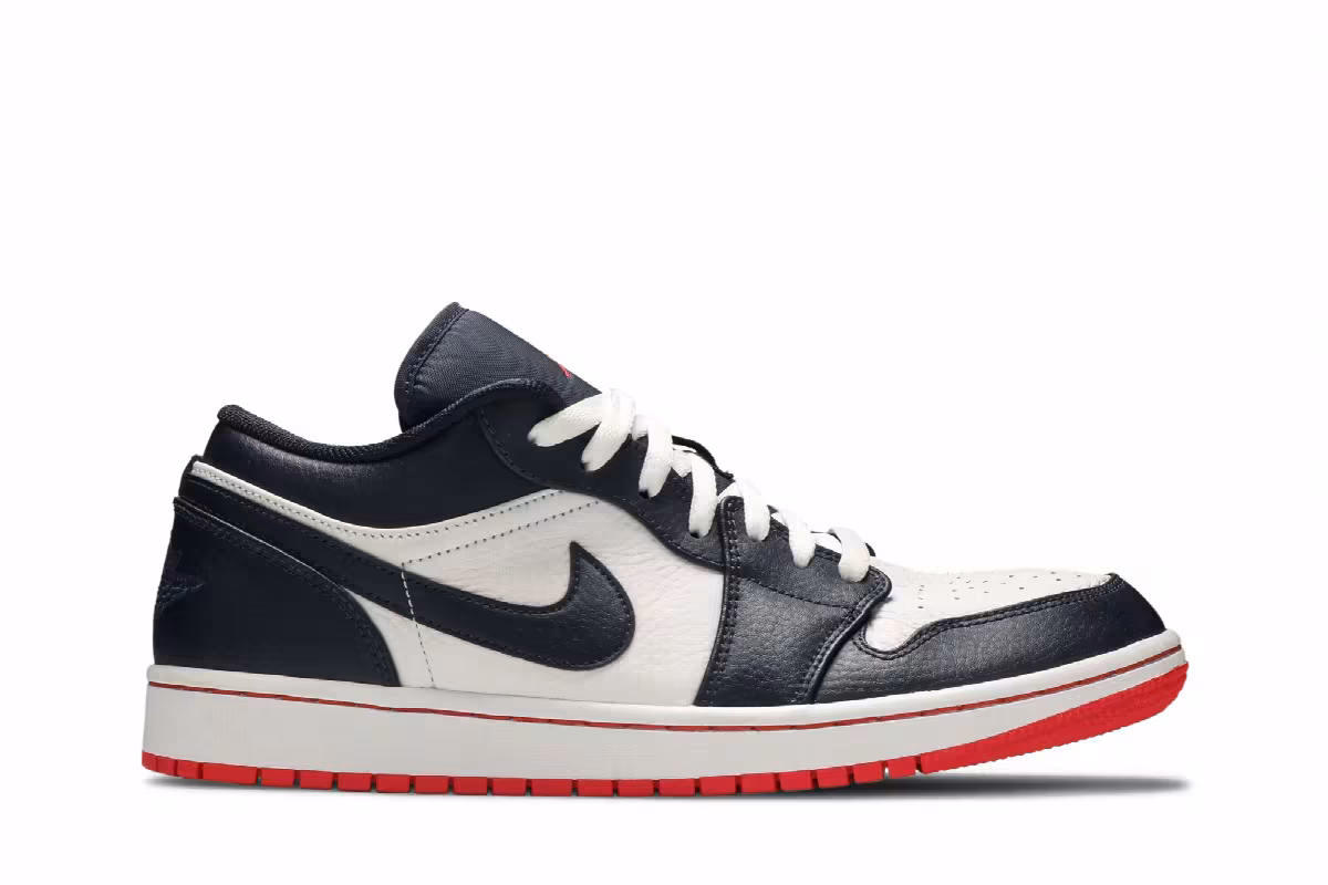 Air Jordan 1 Low Obsidian Ember, view 2
