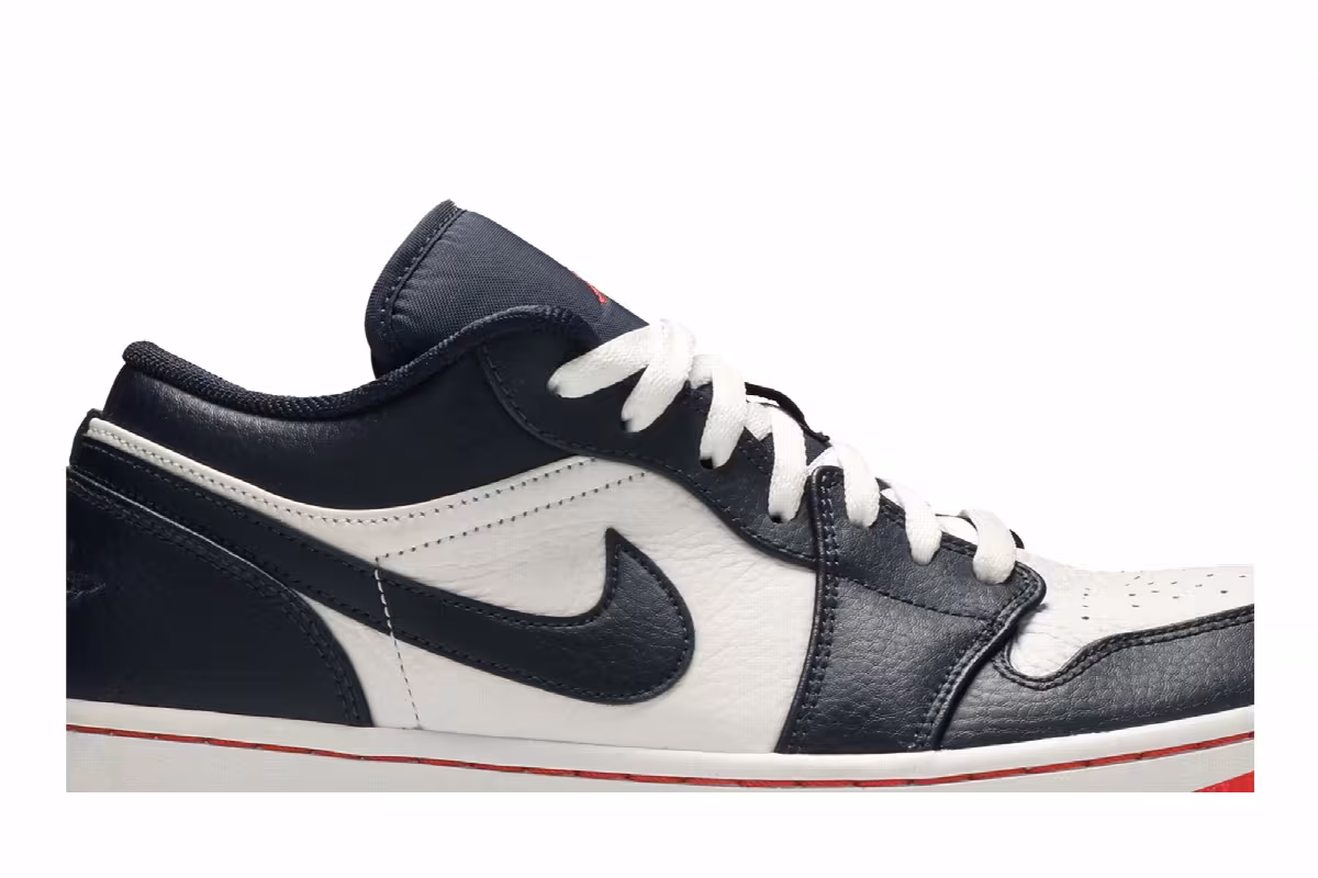Air Jordan 1 Low Obsidian Ember, view 3
