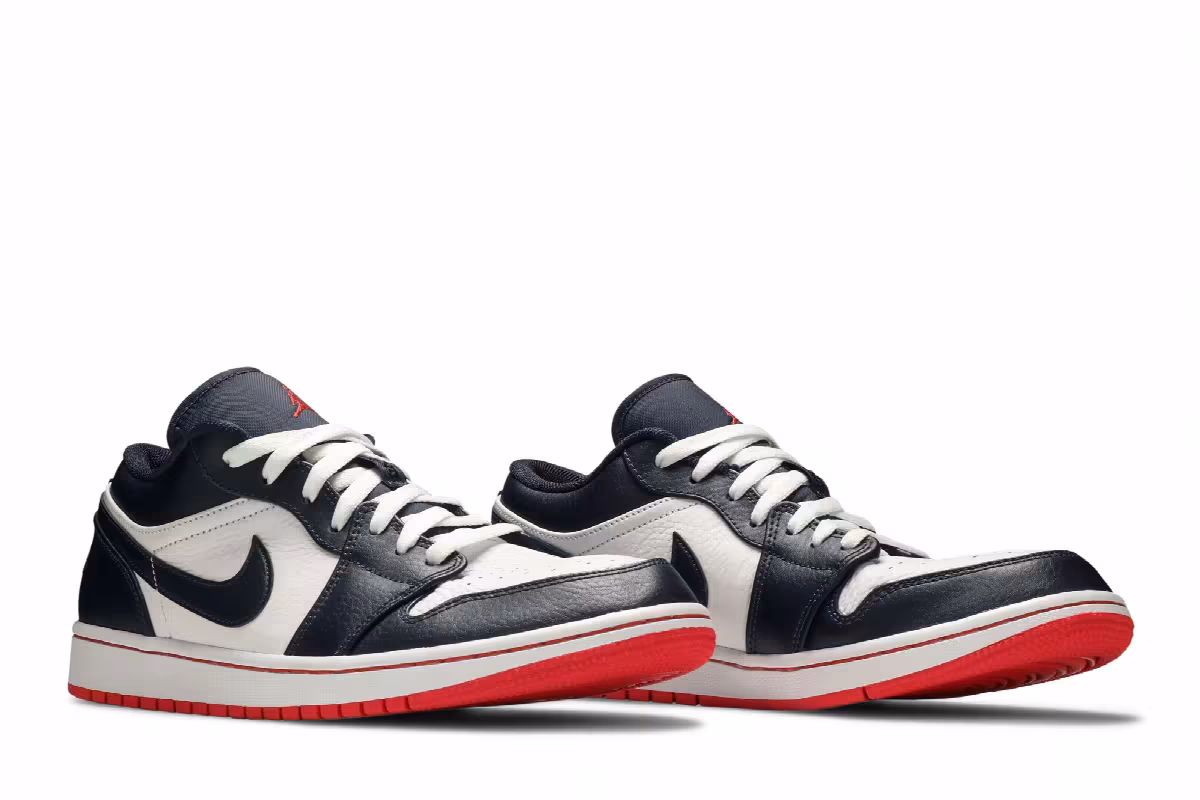 Air Jordan 1 Low Obsidian Ember, view 9