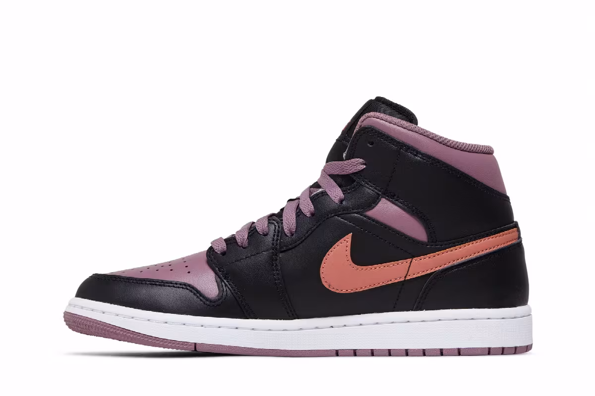 Air Jordan 1 Mid SE Black Sky J Mauve, view 4