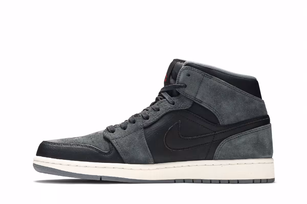 Air Jordan 1 Mid Anthracite, view 4
