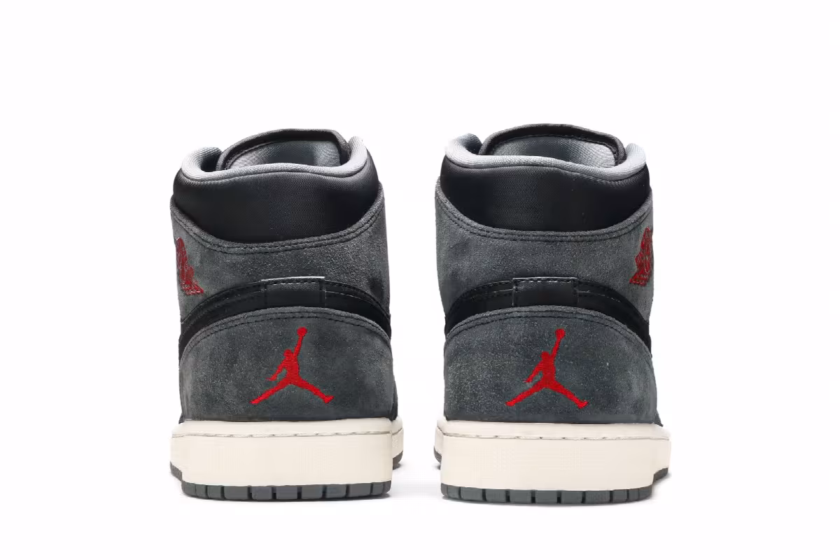 Air Jordan 1 Mid Anthracite, view 7