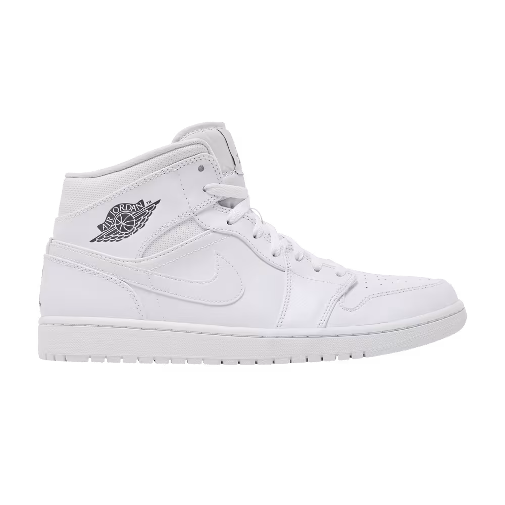 Air Jordan 1 Mid White Cool Grey