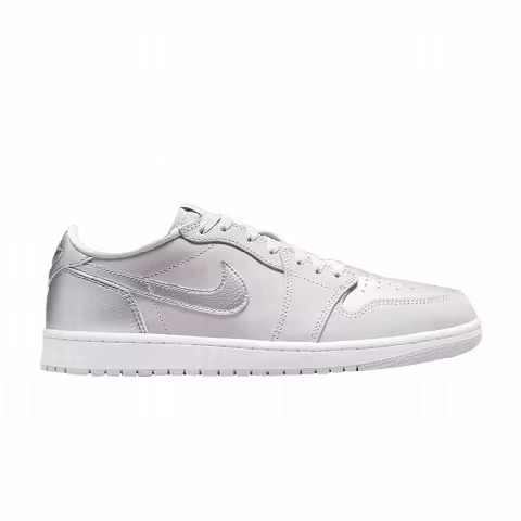 Air Jordan 1 Retro Low OG 'Metallic Silver' Briefcase Special Box