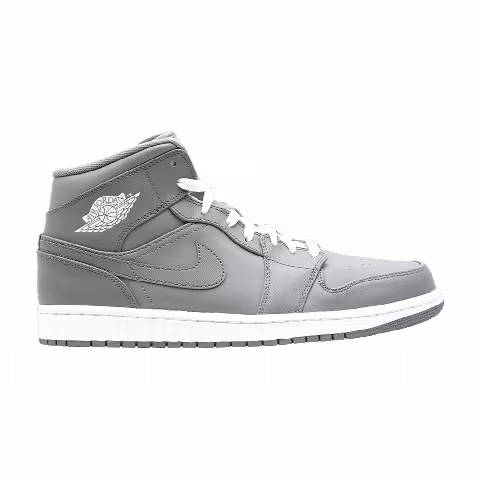 Air Jordan 1 Mid 'Grey White'