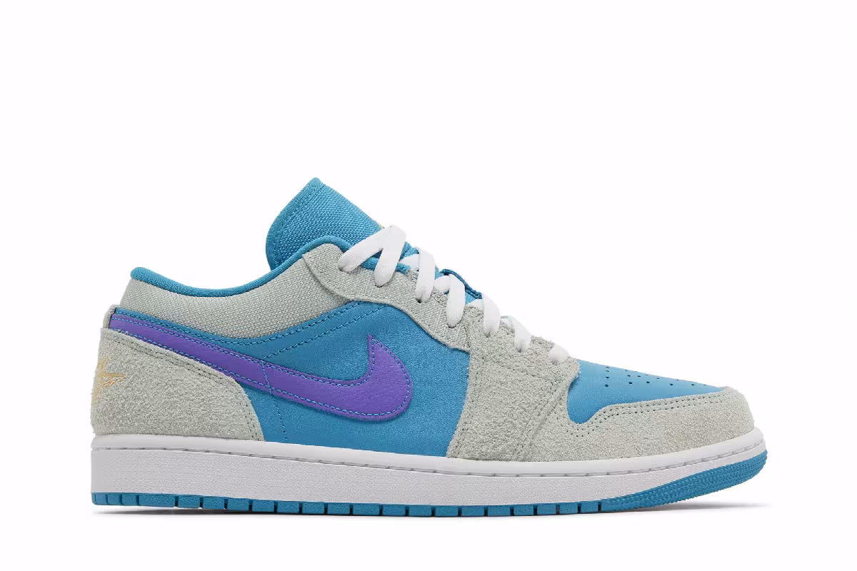Air Jordan 1 Low SE Aquatone Concord, view 2