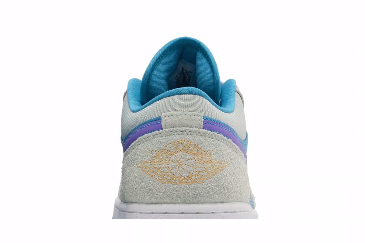 Air Jordan 1 Low SE Aquatone Concord, view 8