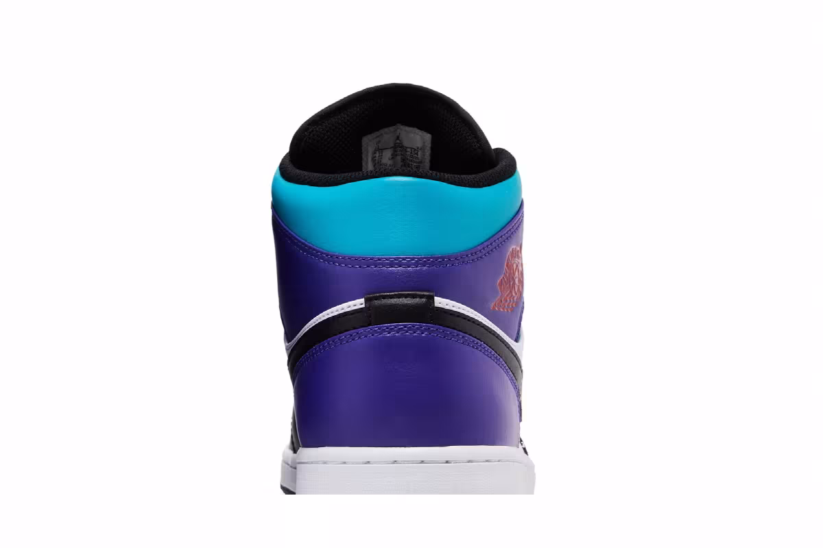 Air Jordan 1 Mid Aqua, view 8