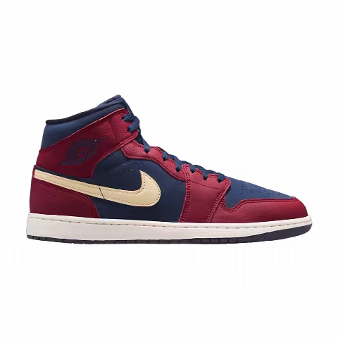 Air Jordan 1 Mid SE 'Team Red Obsidian'