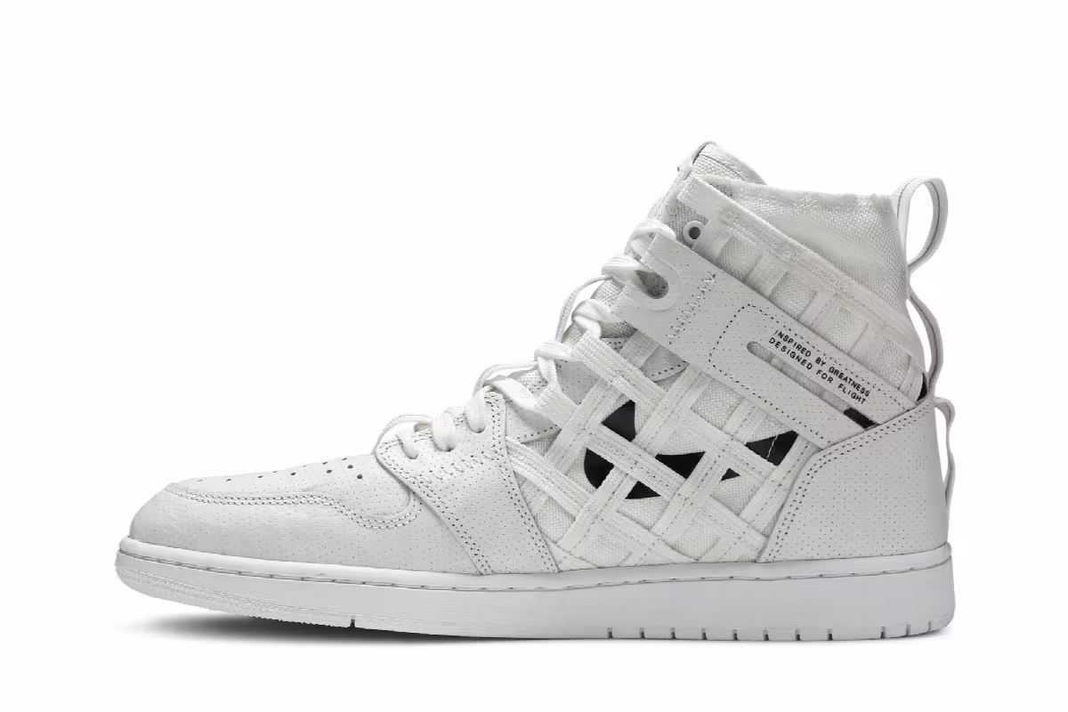 Air Jordan 1 High Cargo Metallic Silver, view 4