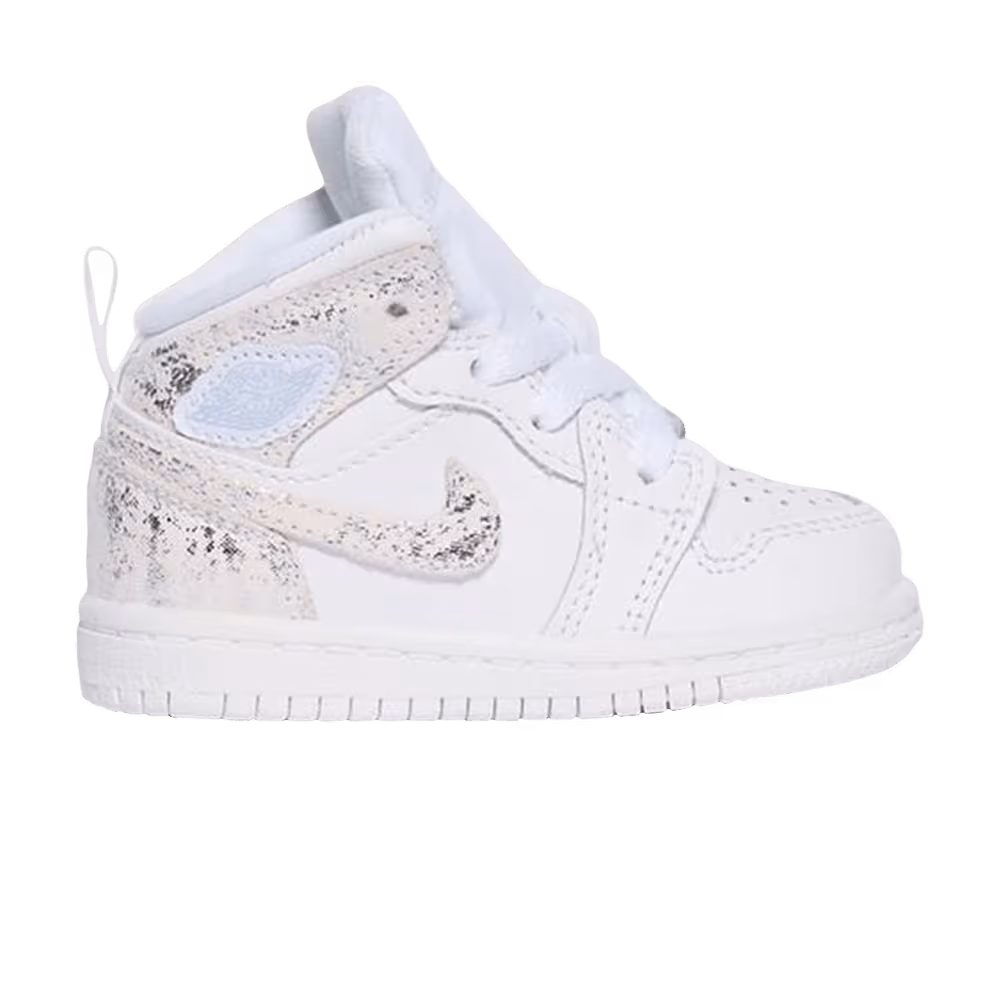 Air Jordan 1 Mid SE TD White Field Silver