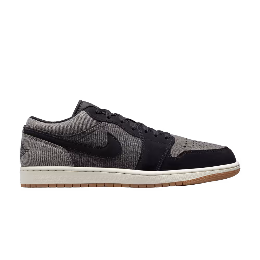 Air Jordan 1 Low Black Denim