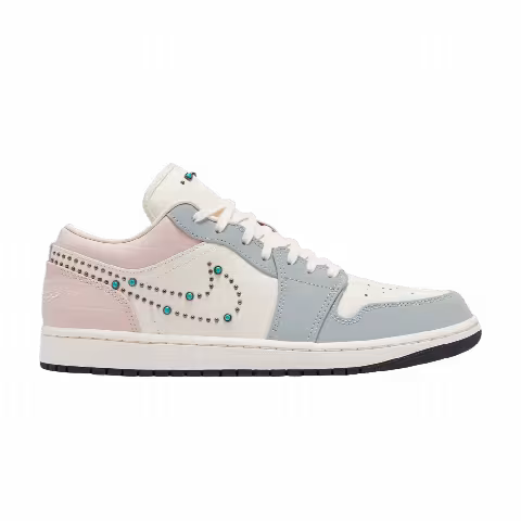 Air Jordan 1 Low 'Gem Studded Swoosh'
