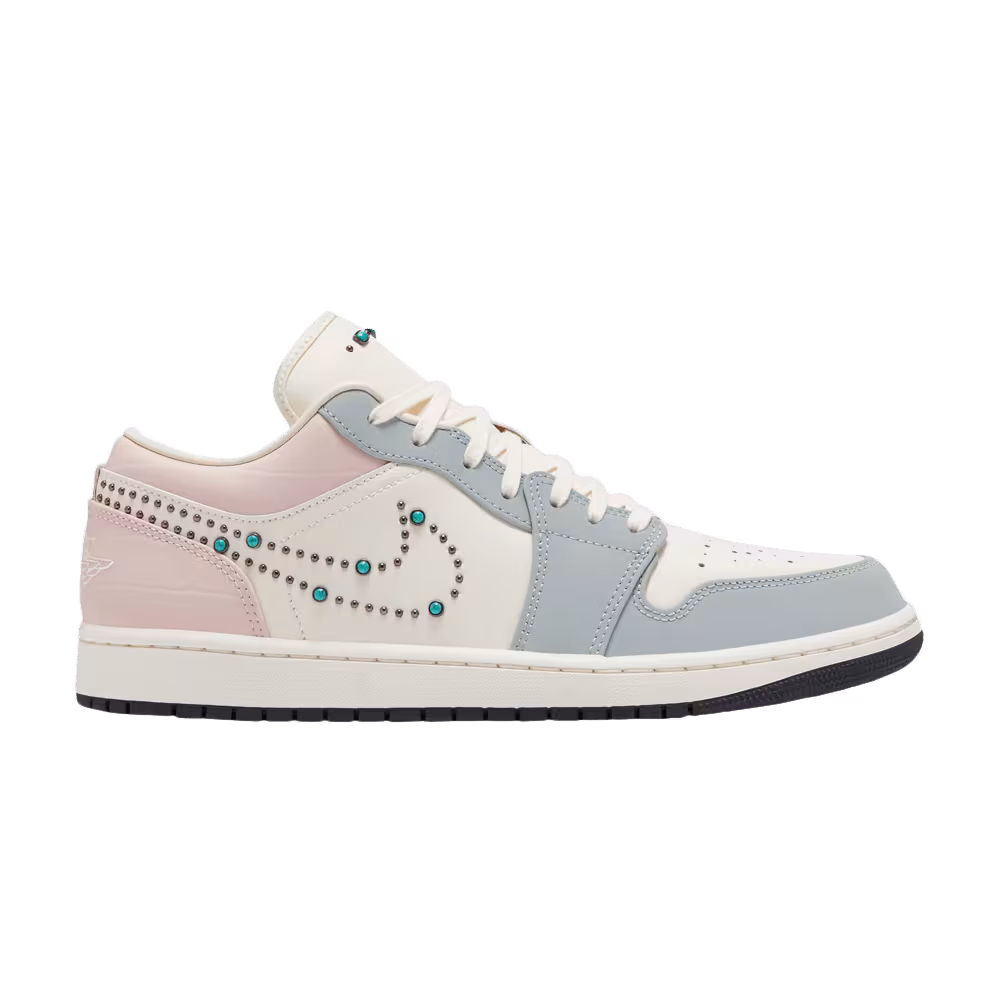 Air Jordan 1 Low Gem Studded Swoosh