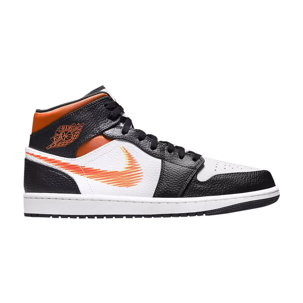 Air Jordan 1 Mid Zig Zag Swoosh